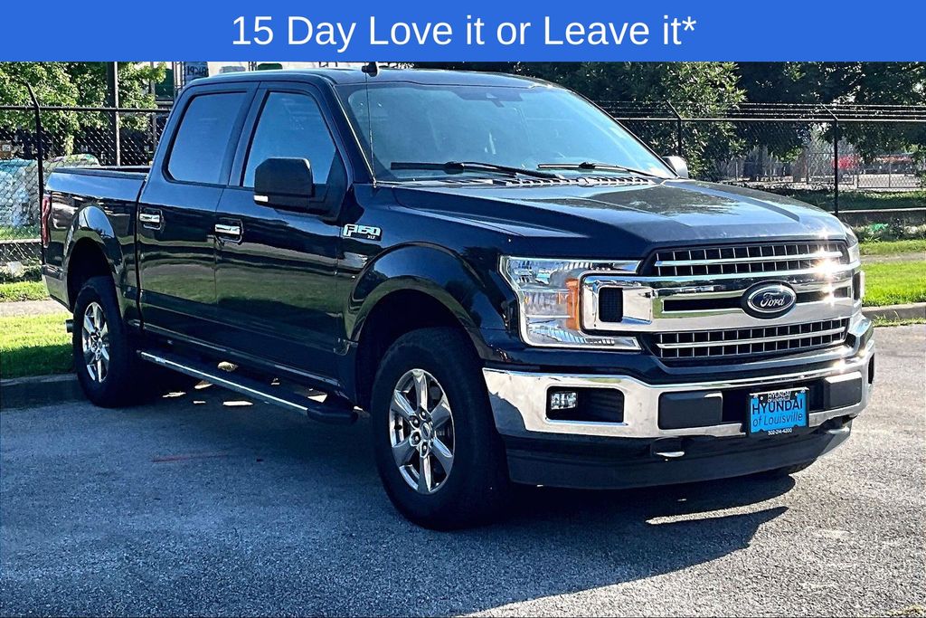 Black Metallic 2020 Ford F-150 Pickup Truck Four-Wheel Drive Automatic