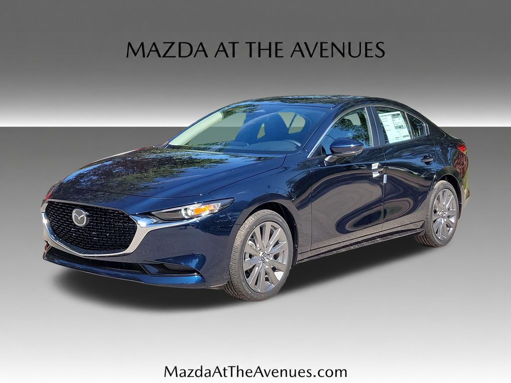 Crystal Blue 2026 Mazda MAZDA3 Sedan Front-Wheel Drive 6-Speed Automatic