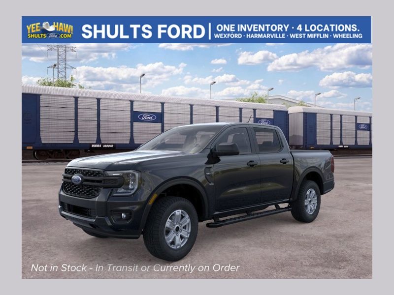 Shadow Black 2026 Ford Ranger Pickup Truck Four-Wheel Drive Automatic