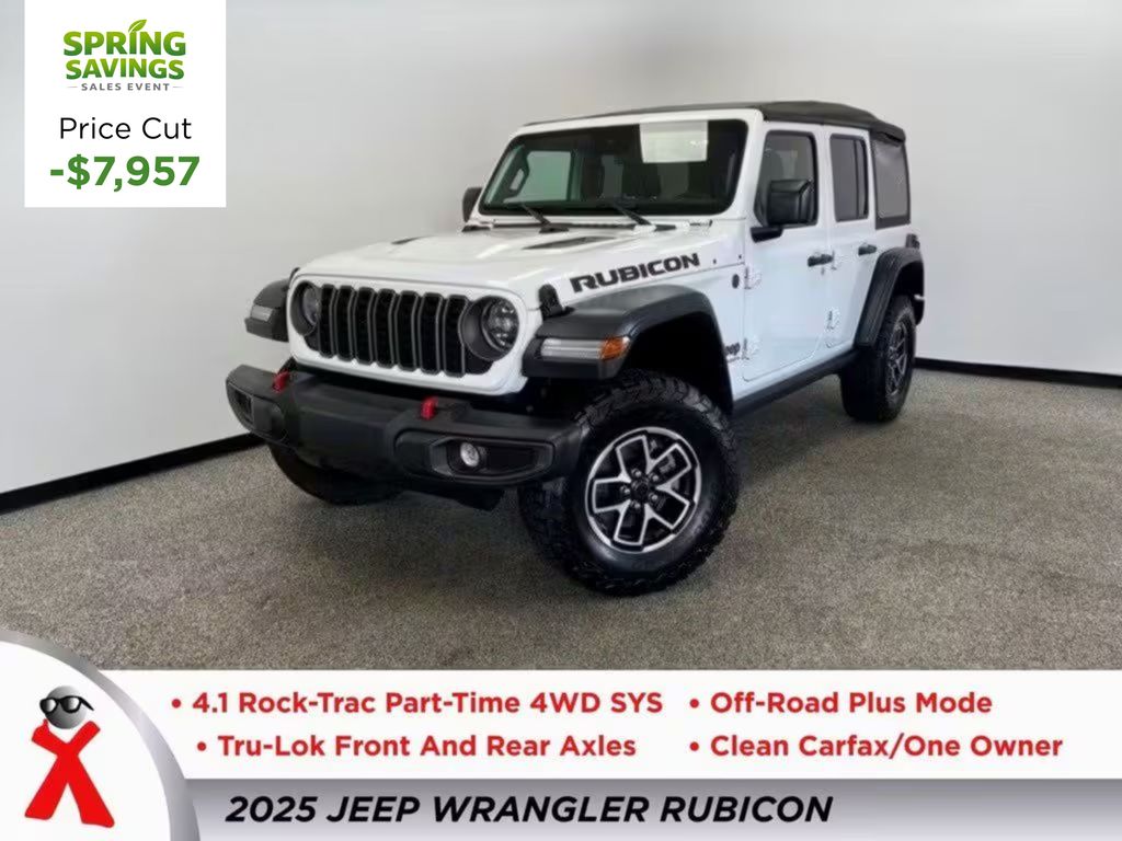 2025 Jeep Wrangler Rubicon 4-Door 4WD