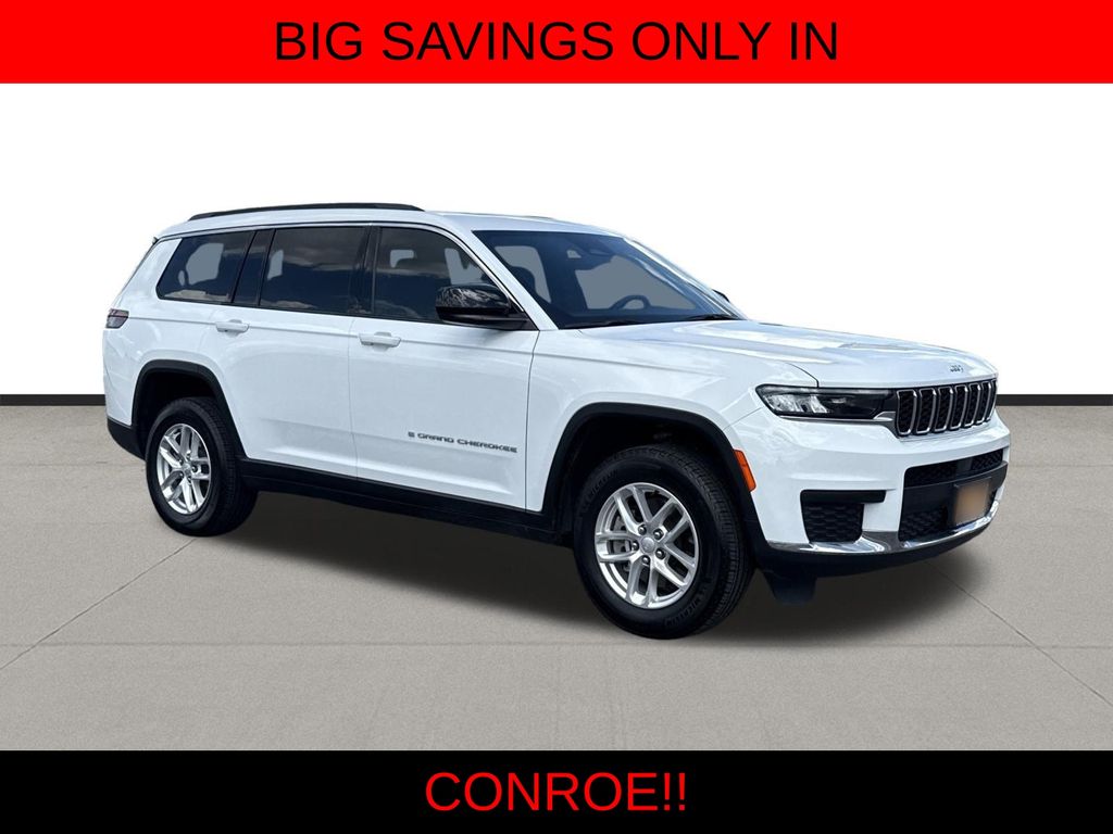 2025 Jeep Grand Cherokee L Laredo White at Bayshore Chrysler Jeep Dodge Ram