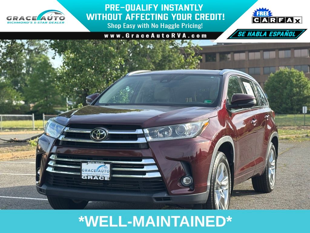 Ooh La La Rouge Mica 2019 Toyota Highlander SUV / Crossover All-Wheel Drive 8-Speed Automatic