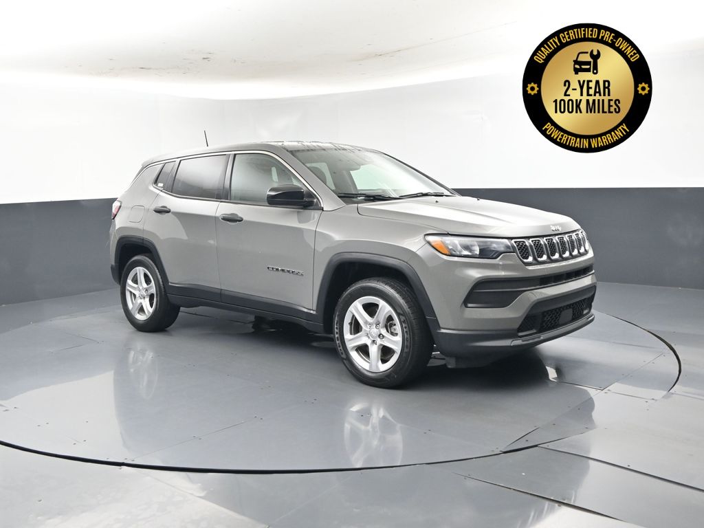 Sting-Gray Clearcoat 2023 Jeep Compass SUV / Crossover Four-Wheel Drive 8-Speed Automatic