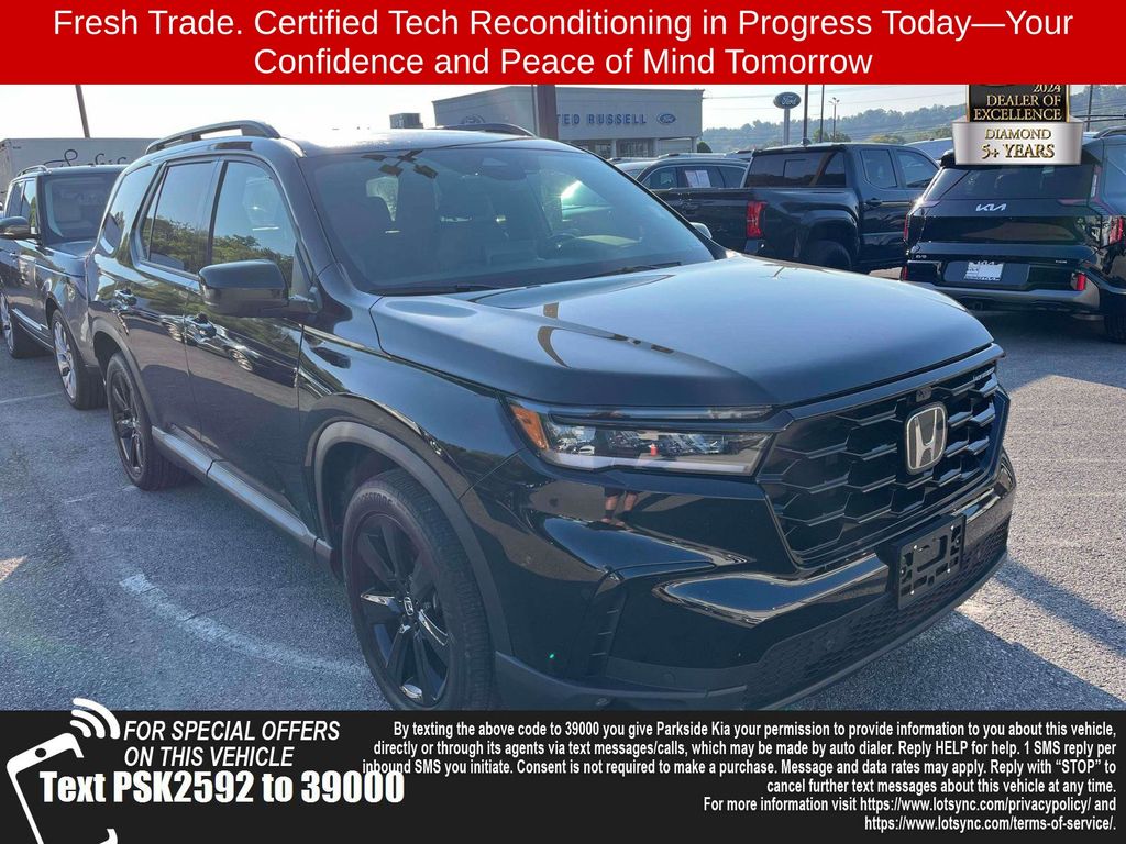 Black 2025 Honda Pilot SUV / Crossover All-Wheel Drive Automatic