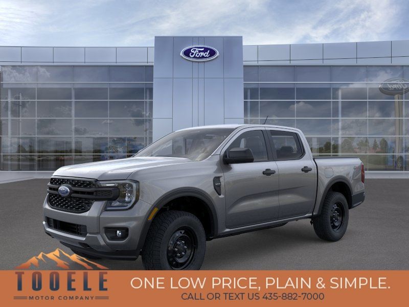 Gray Metallic 2026 Ford Ranger Pickup Truck Four-Wheel Drive Automatic