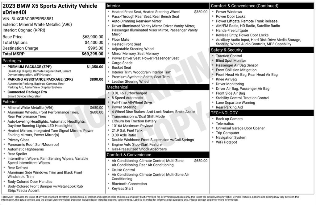 2023 BMW X5 40i - Photo 6