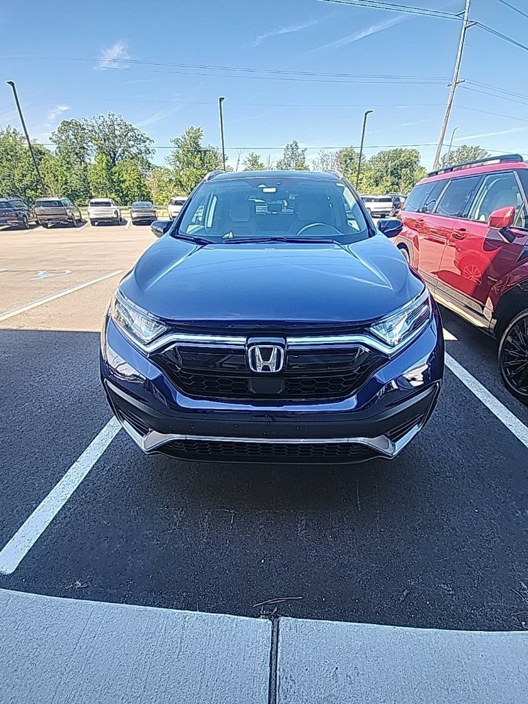 Black (Obsidian Blue Pearl) 2022 Honda CR-V Hybrid SUV / Crossover All-Wheel Drive Continuously Variable Transmission