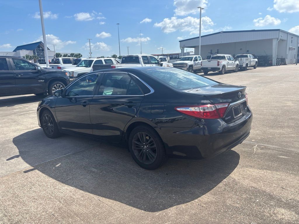 2017 Toyota Camry SE Black at Don McGill Toyota