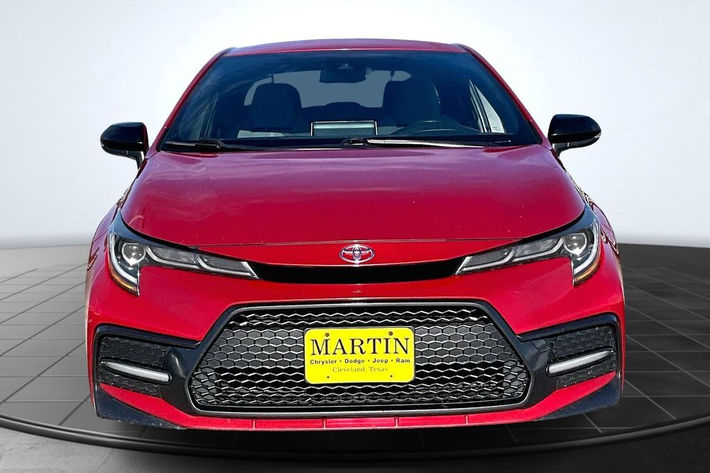 2021 Toyota Corolla SE Red at Emmons Autoplex