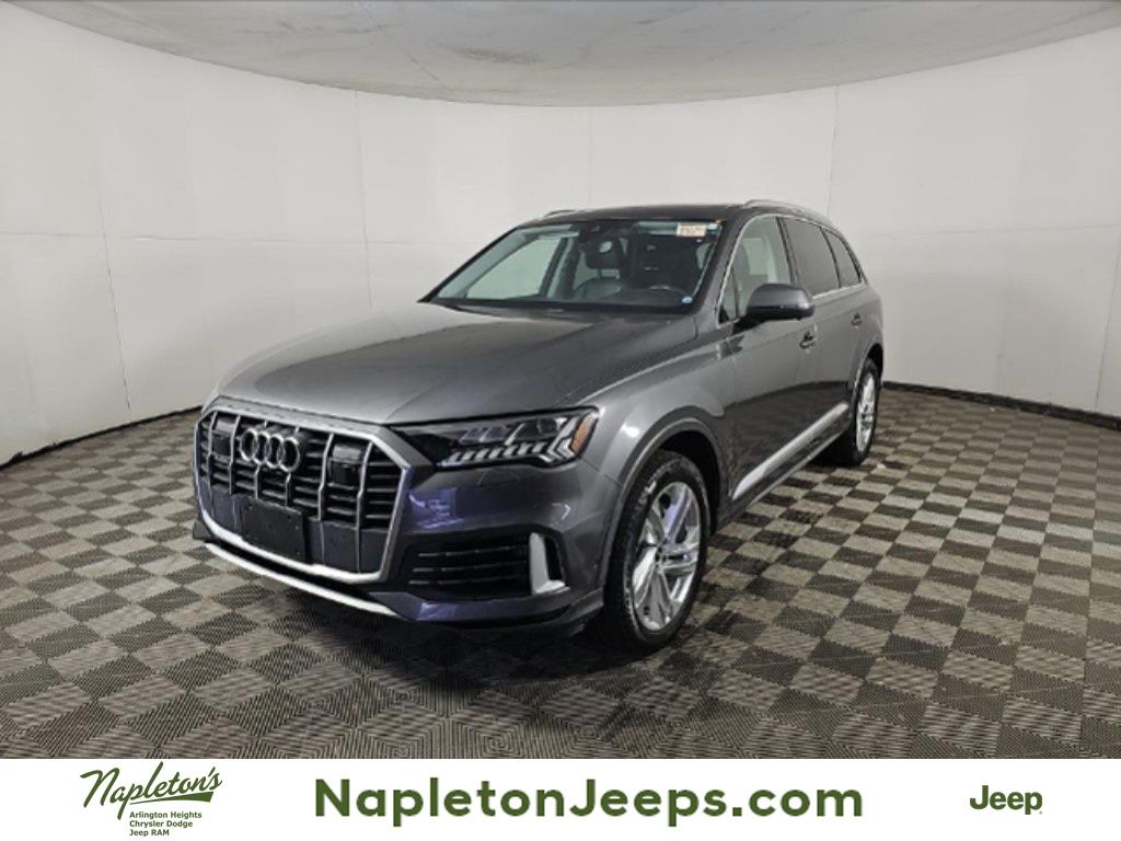 Samurai Gray Metallic 2023 Audi Q7 quattro Premium 55 TFSI SUV / Crossover All-Wheel Drive 8-Speed Automatic