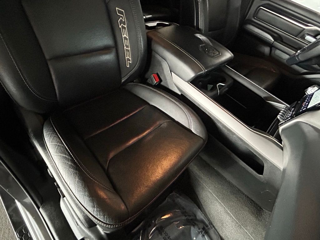 Used 2022 Granite Crystal Metallic Clearcoat Ram Rebel image 36