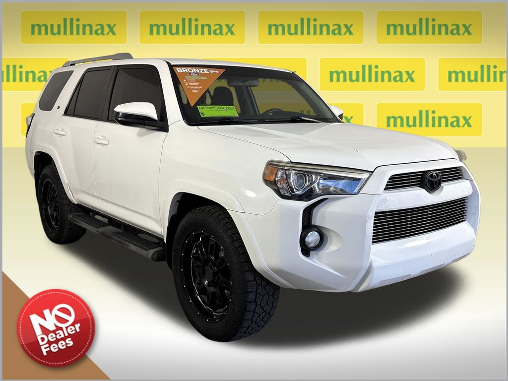 Super White 2015 Toyota 4Runner SR5 SUV / Crossover 4X2 5-Speed Automatic Overdrive