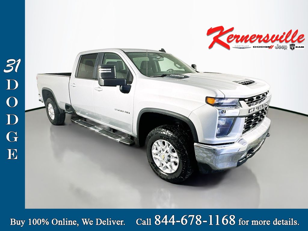 Silver Ice Metallic 2022 Chevrolet Silverado 3500HD LT Crew Cab RWD Pickup Truck 4X2 Automatic