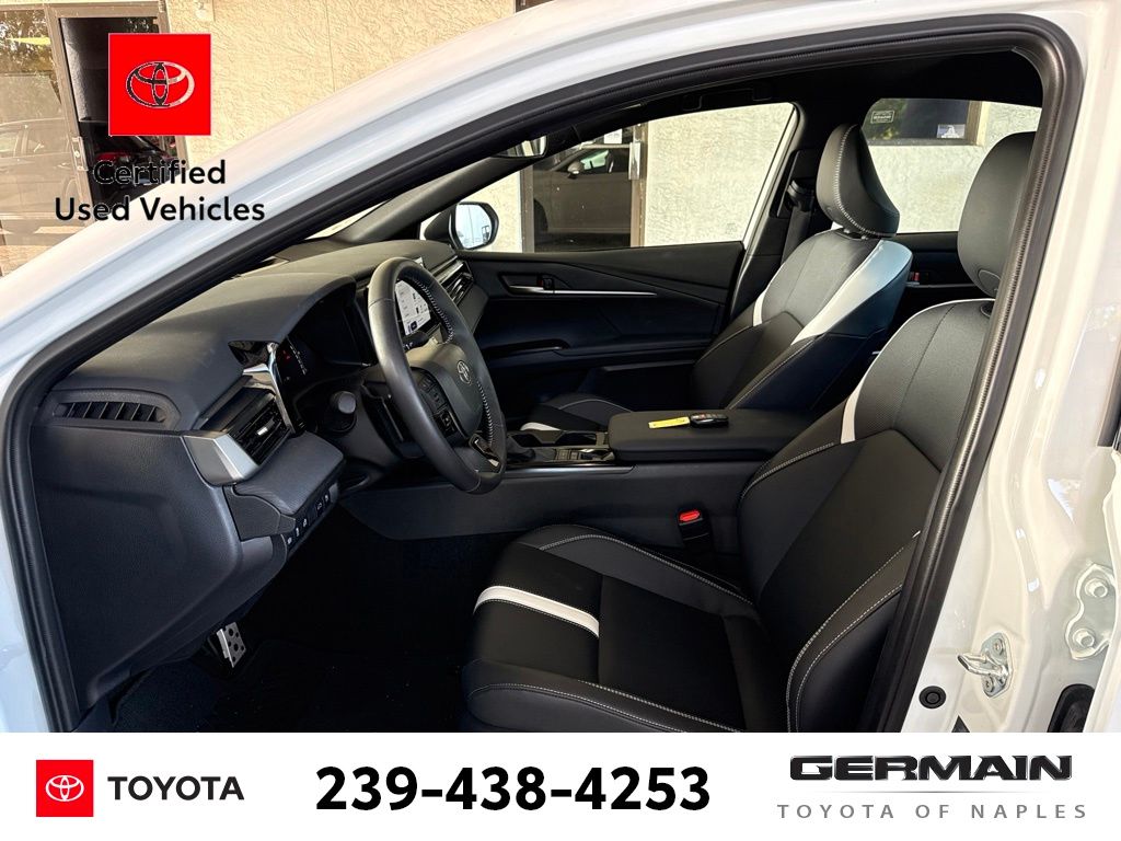 Certified Used 2025 White Toyota SE image 14