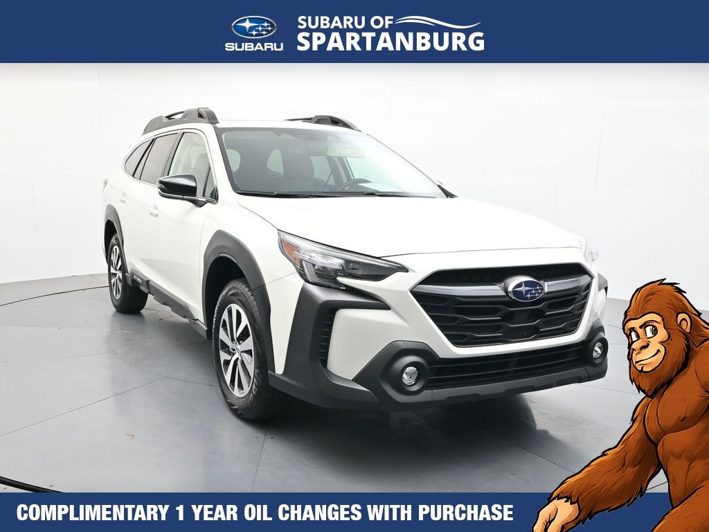 Crystal White Pearl 2025 Subaru Outback SUV / Crossover All-Wheel Drive Continuously Variable Transmission