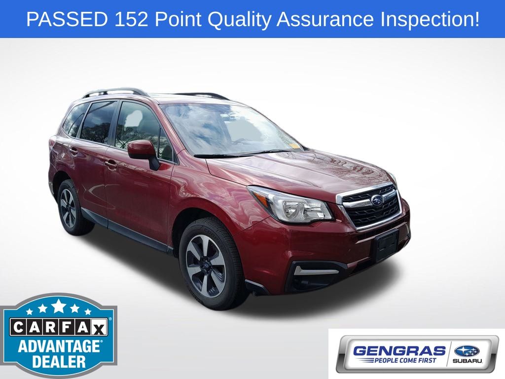 Venetian Red Pearl 2018 Subaru Forester 2.5i Premium SUV / Crossover All-Wheel Drive Continuously Variable Transmission