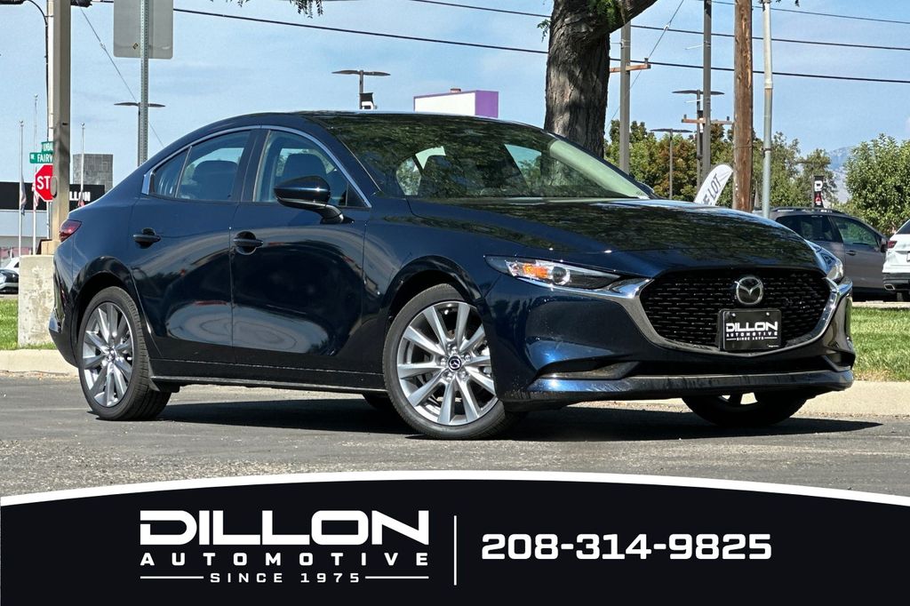 Blue 2026 Mazda MAZDA3 Sedan Front-Wheel Drive Automatic