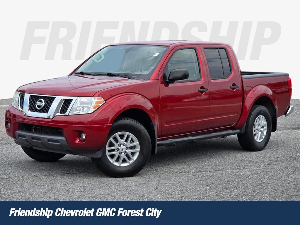 Cayenne Red Metallic 2019 Nissan Frontier Pickup Truck Four-Wheel Drive 5-Speed Automatic Overdrive