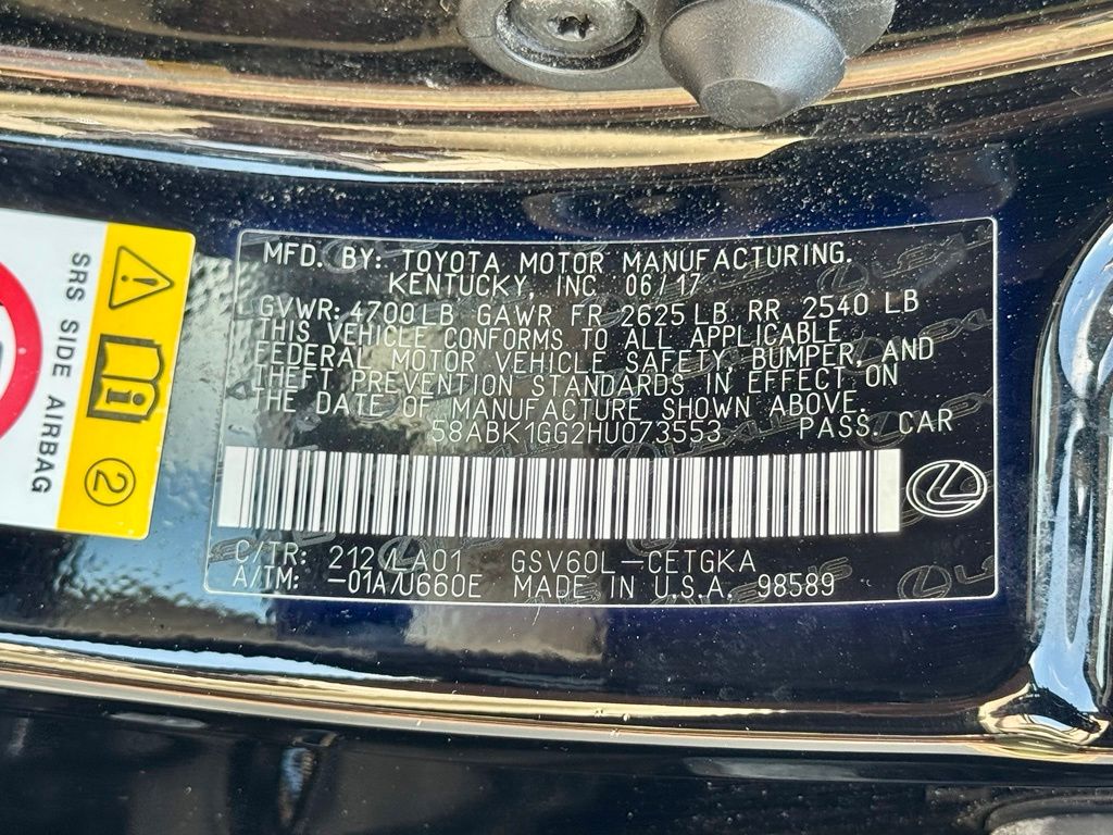 Used 2017 Lexus ES Sedan
