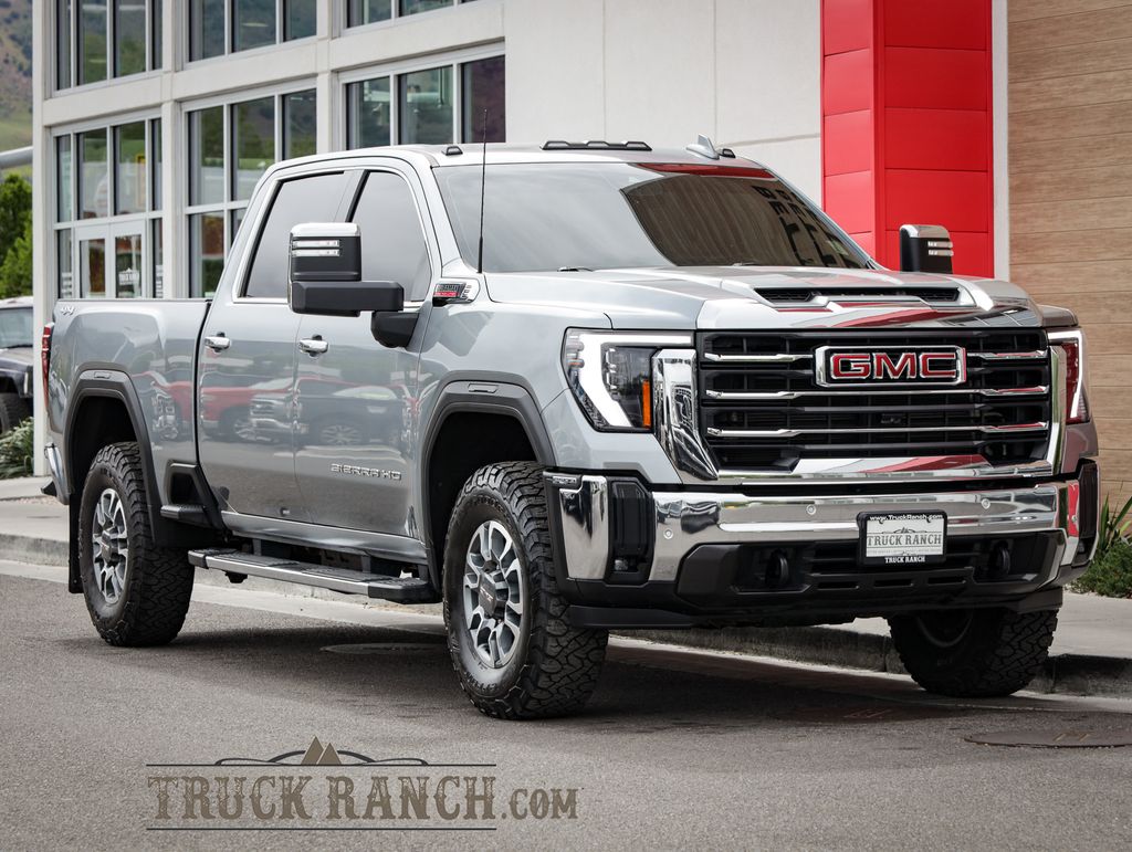 Sterling Metallic 2024 GMC Sierra 2500HD Pickup Truck Four-Wheel Drive Automatic