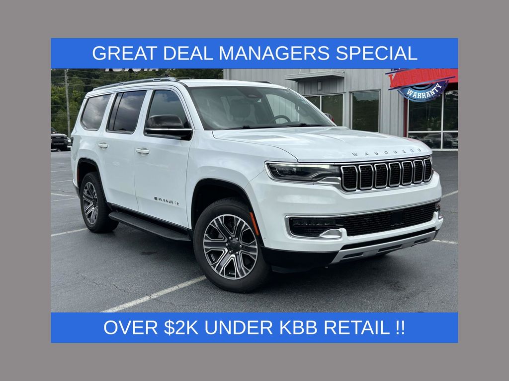 Bright White Clearcoat 2024 Jeep Wagoneer SUV / Crossover 4X2 8-Speed Automatic