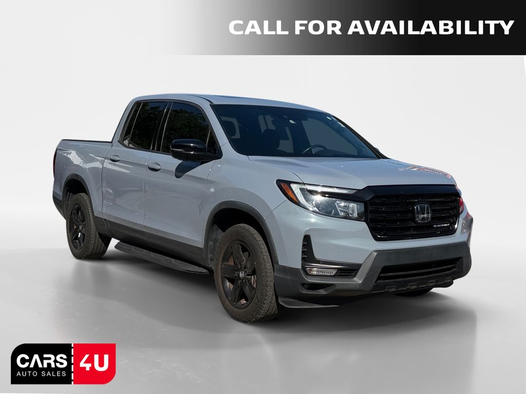 Blue 2023 Honda Ridgeline Pickup Truck All-Wheel Drive 9-Speed Automatic