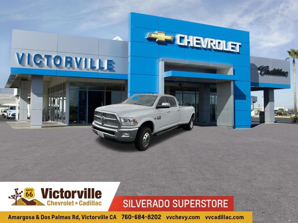 Bright White Clearcoat 2017 RAM 3500 Pickup Truck Four-Wheel Drive 6-Speed Automatic