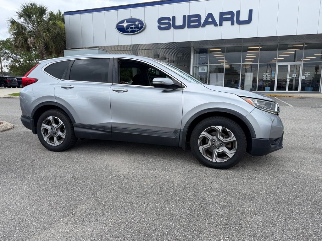 Lunar Silver Metallic 2019 Honda CR-V SUV / Crossover Front-Wheel Drive Continuously Variable Transmission