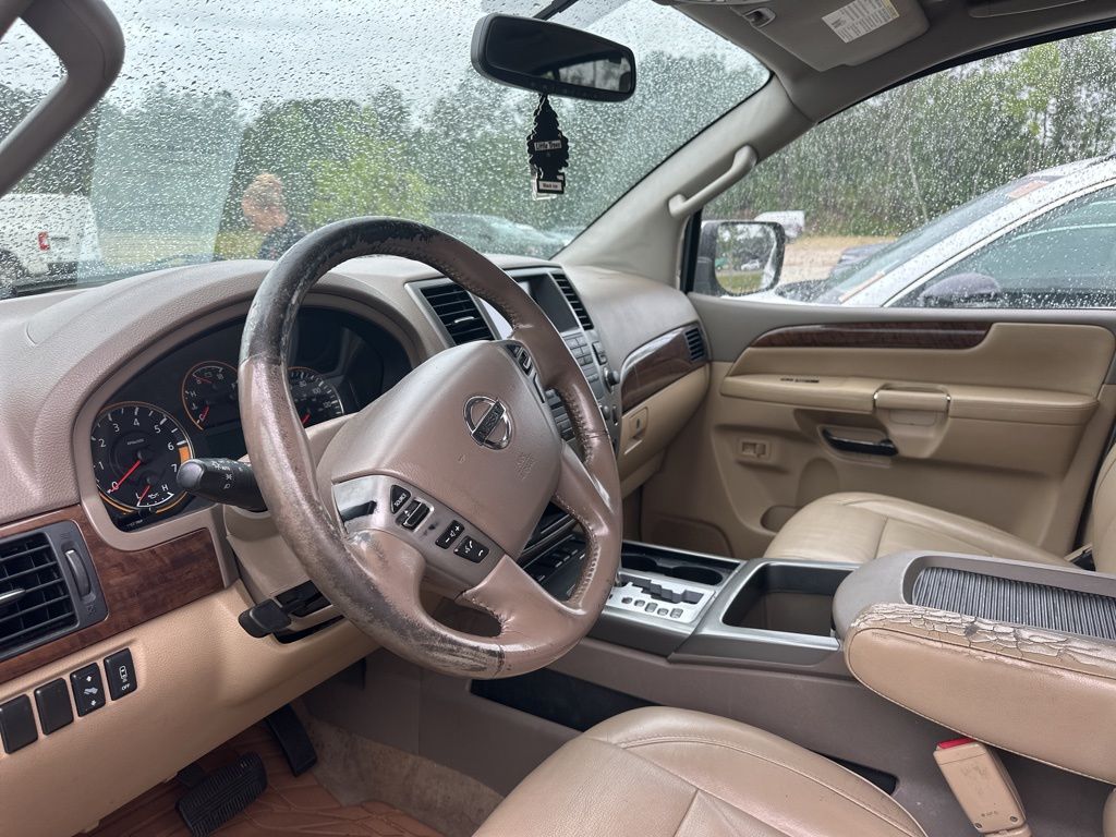 2014 Pearl White Nissan Armada SL RWD SUV