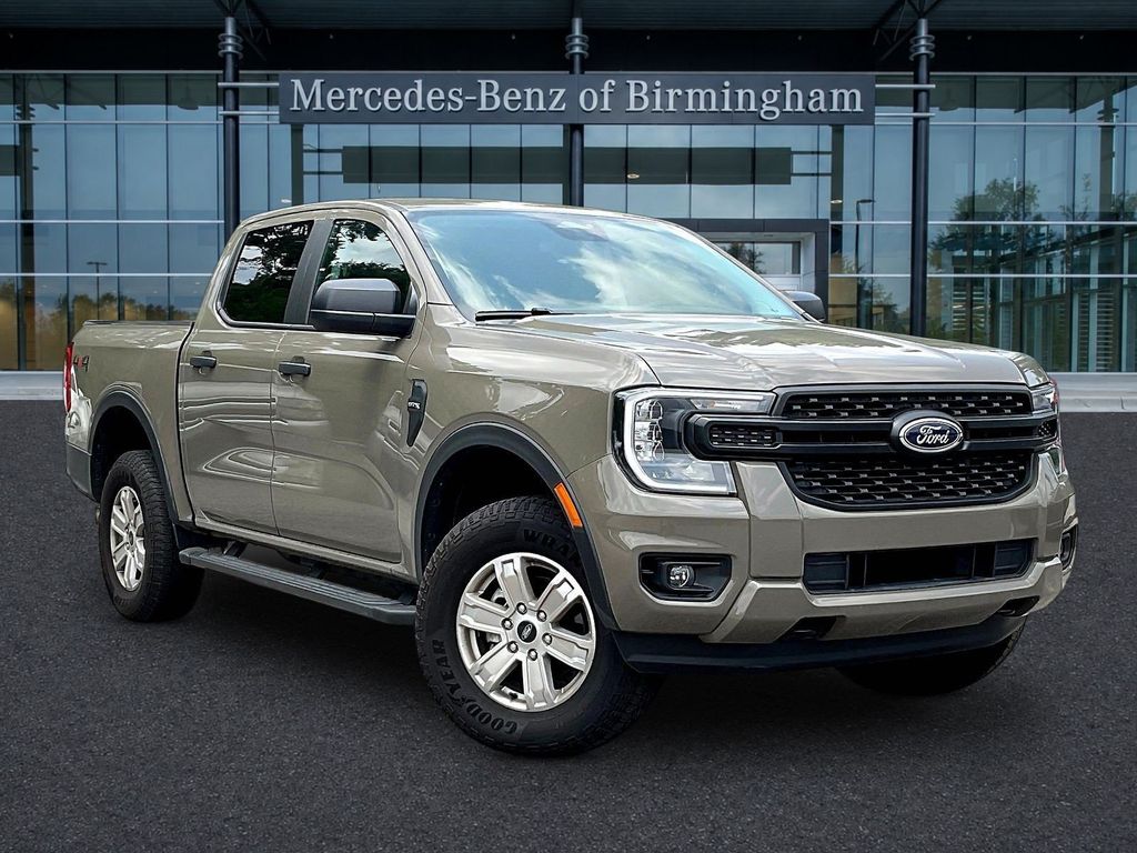 Marsh Gray 2025 Ford Ranger Pickup Truck Four-Wheel Drive Automatic
