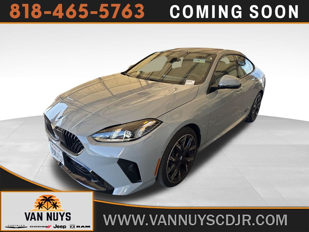 Gray Metallic 2026 BMW 2 Series Sedan Front-Wheel Drive 7-Speed Automatic