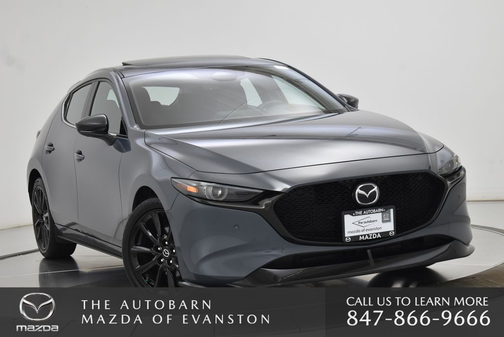 Polymetal Gray Metallic 2025 Mazda MAZDA3 Hatchback All-Wheel Drive 6-Speed Automatic