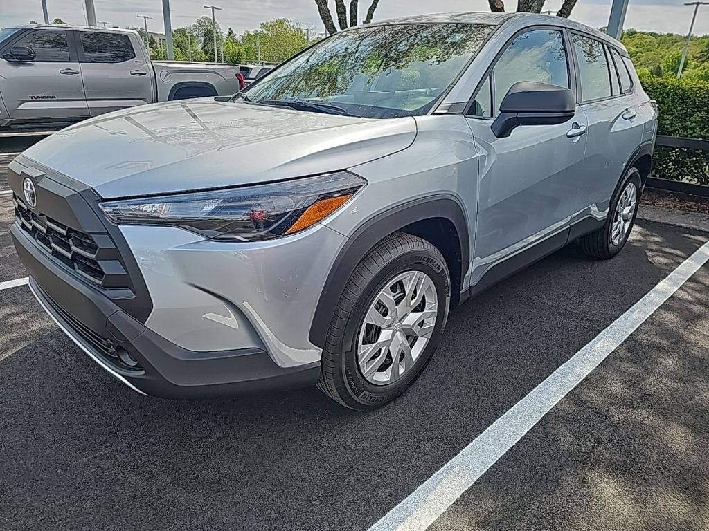Silver 2026 Toyota Corolla Cross L AWD SUV / Crossover All-Wheel Drive Continuously Variable Transmission
