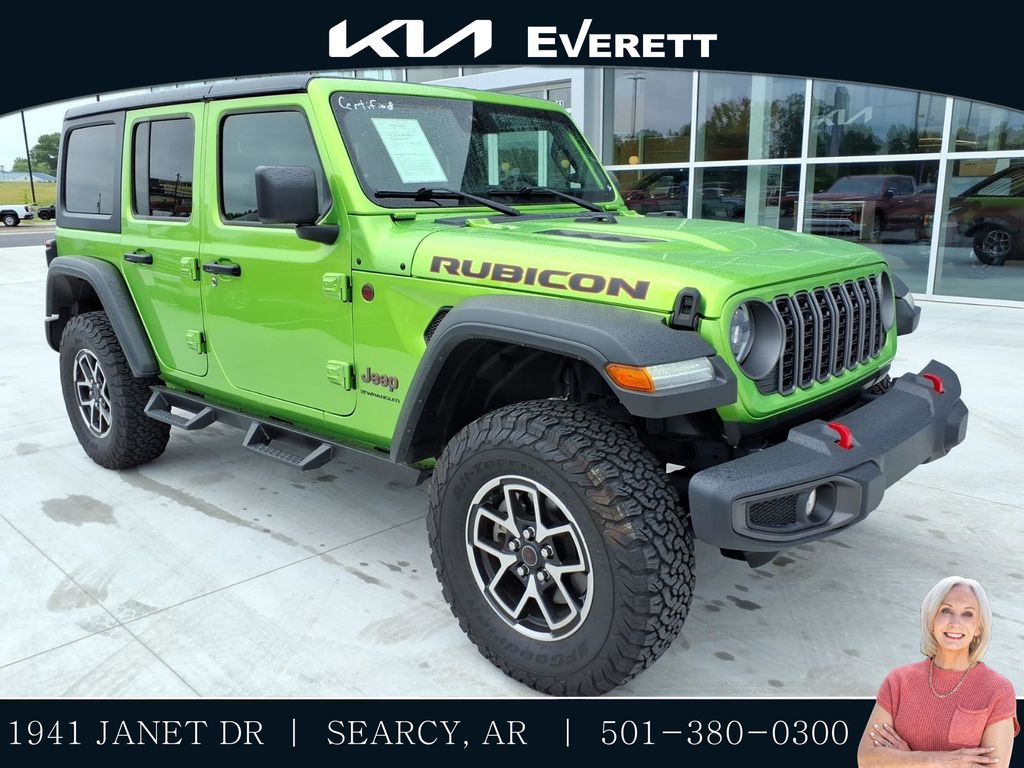 Mojito Clearcoat 2025 Jeep Wrangler SUV / Crossover Four-Wheel Drive 8-Speed Automatic