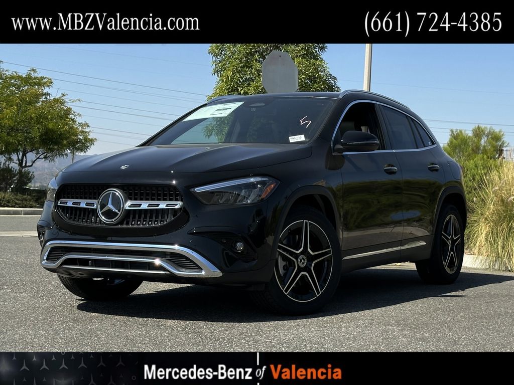 Black 2026 Mercedes-Benz GLA SUV / Crossover Front-Wheel Drive 8-Speed Dual Clutch