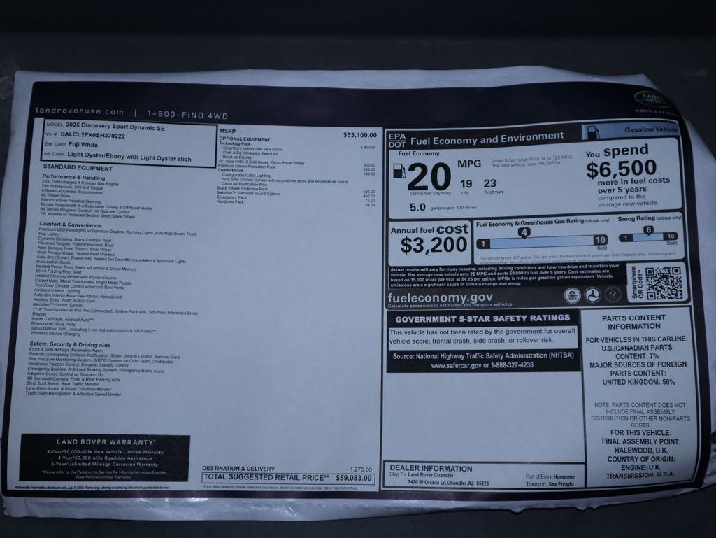 Thumbnail: 2025 Land Rover Discovery Sport - 9