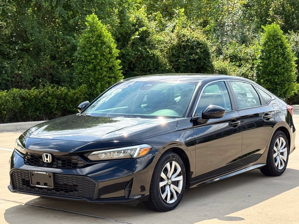 2025 Honda Civic LX Black at Baytown Hyundai