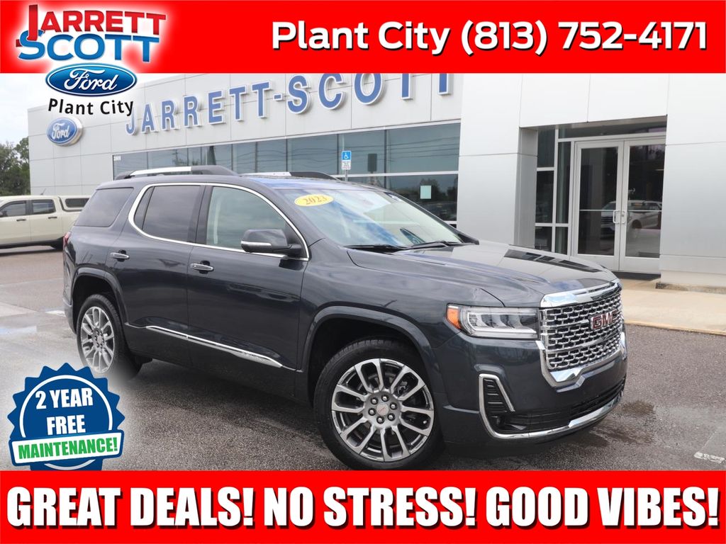 Hunter Metallic 2023 GMC Acadia SUV / Crossover Front-Wheel Drive 9-Speed Automatic