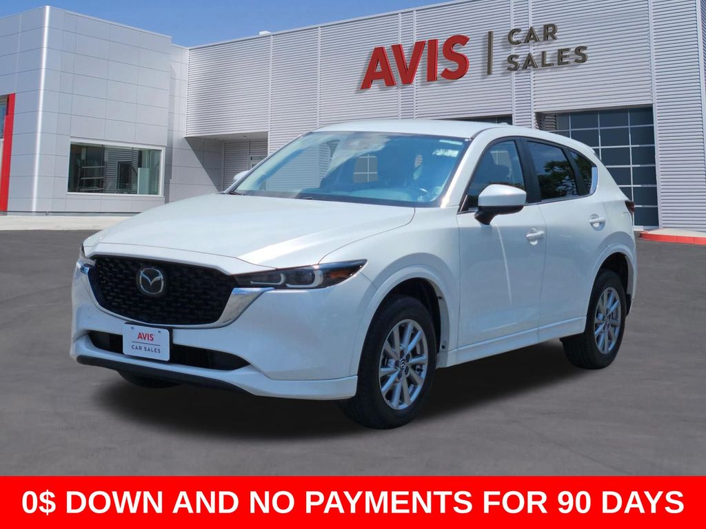 Rhodium White Metallic 2025 Mazda CX-5 2.5 S Select AWD SUV / Crossover All-Wheel Drive 6-Speed Automatic