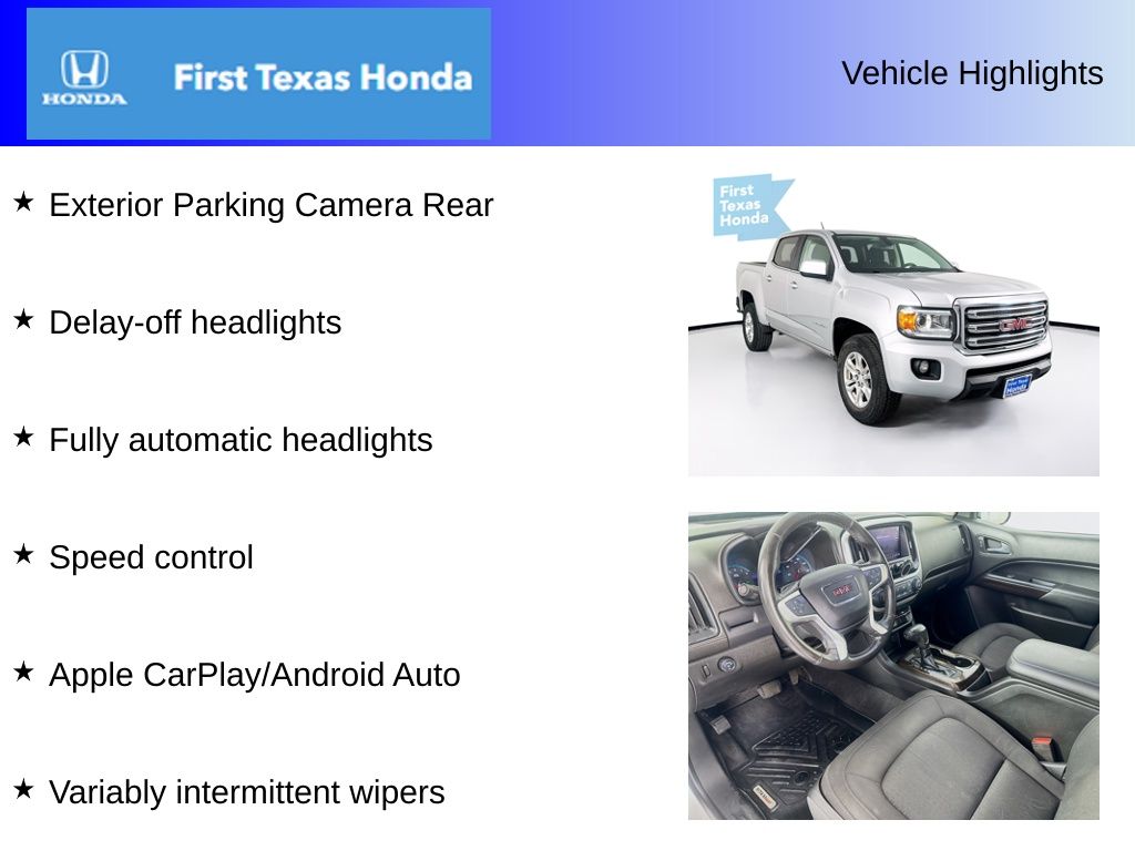 Used Car 2020 Gmc Canyon  Sle1 For Sale Under $20,000 In Austin, Texas