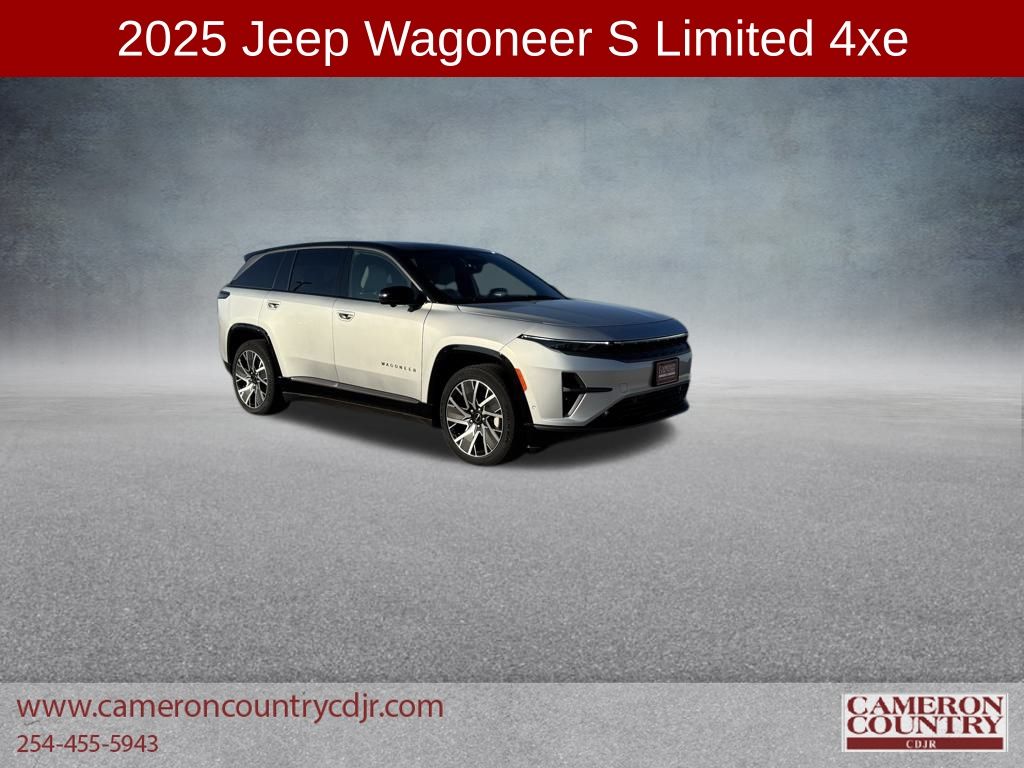 Silver Zynith Clearcoat 2025 Jeep Wagoneer S Limited 4WD SUV / Crossover Four-Wheel Drive 1-Speed Automatic
