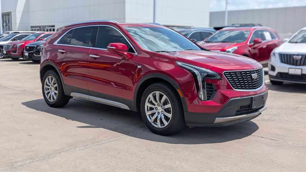 2019 Cadillac XT4 Premium Luxury Red at Parkway Family Mazda