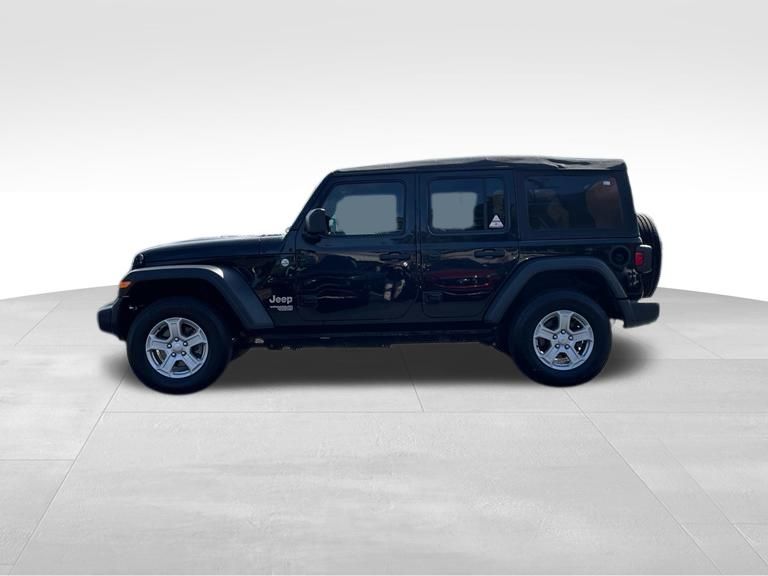 2021 Black Clearcoat Jeep Wrangler Unlimited Sport S 4X4 SUV