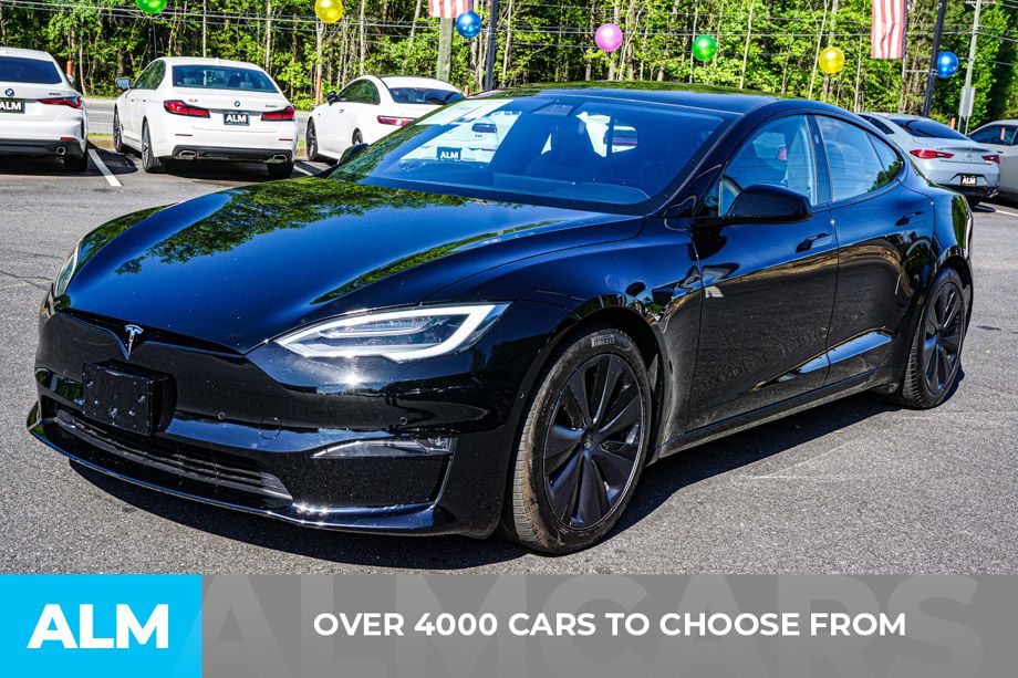 Used 2021 Tesla Model S Plaid with VIN 5YJSA1E68MF438541 for sale in Union City, GA