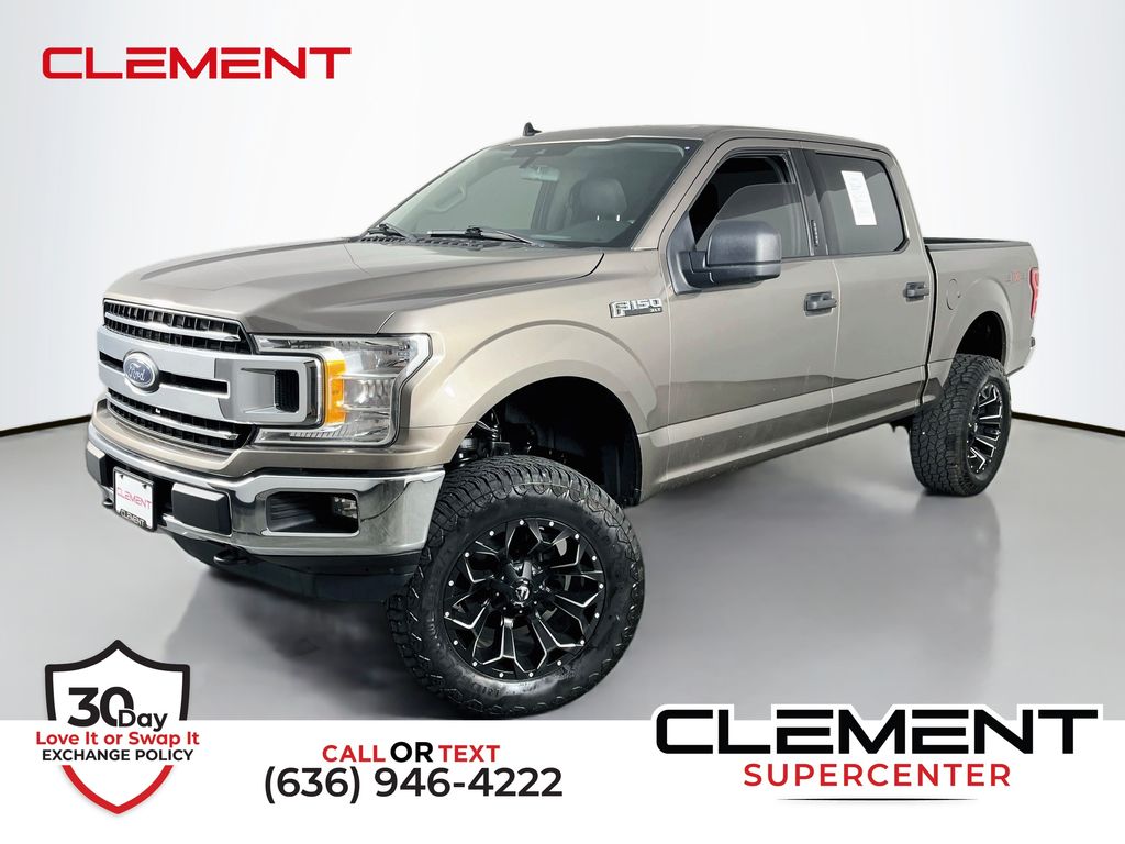 Stone Gray Metallic 2020 Ford F-150 Pickup Truck Four-Wheel Drive Automatic