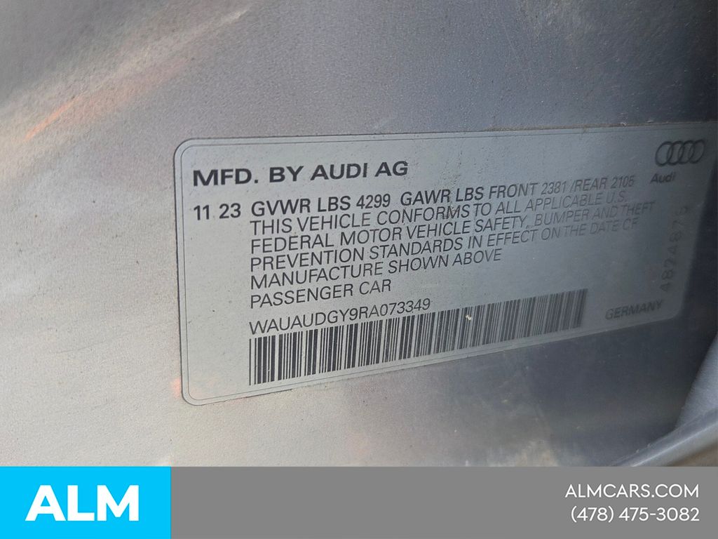 Used 2024 Silver Audi 40 Premium image 6