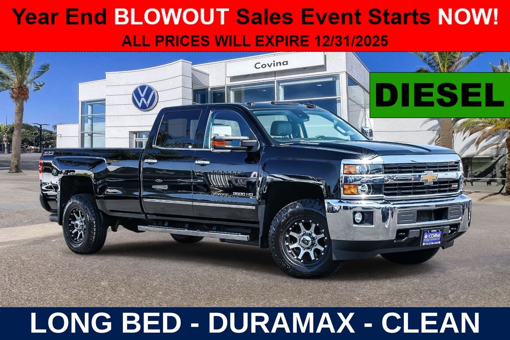 2016 Chevrolet Silverado 3500HD LTZ Crew Cab 4WD