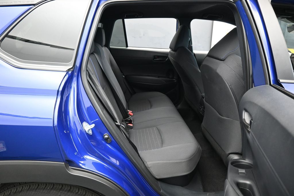 Used 2024 Blue Toyota Hybrid SE image 34