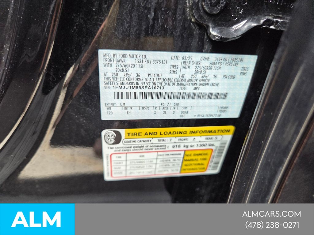 Used 2025 Black Ford Platinum image 18