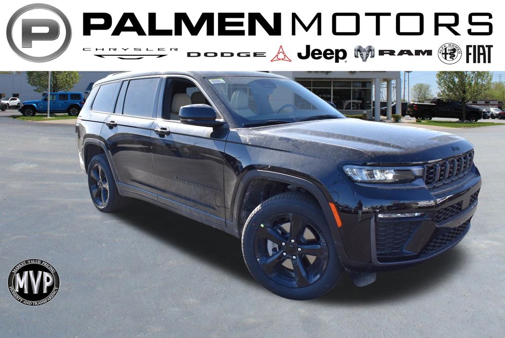 Diamond Black Crystal Pearlcoat 2026 Jeep Grand Cherokee L SUV / Crossover Four-Wheel Drive 8-Speed Automatic